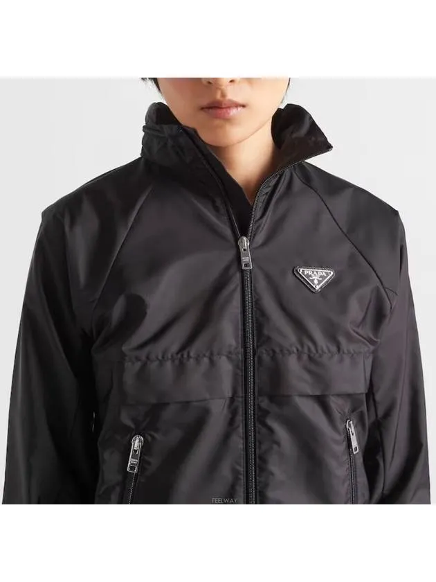 292022 1WQ9 F0002 Re Nylon Rain Jacket