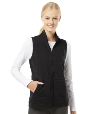 Adidas Women's Textured Full-Zip Vest