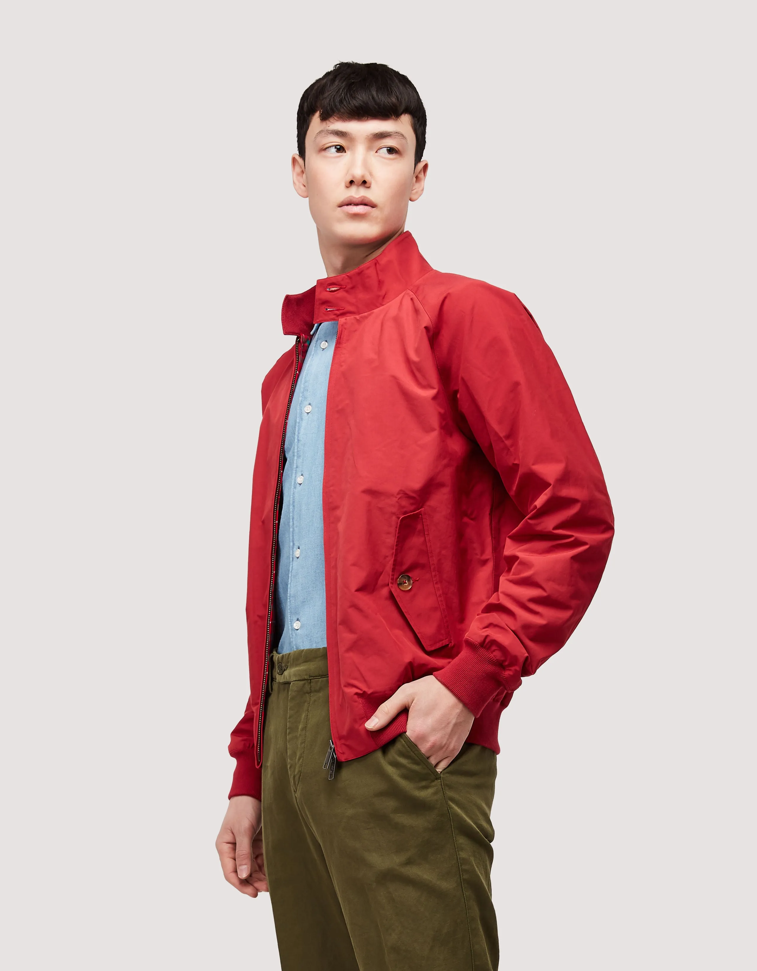 Baracuta G9 Harrington (dark red)