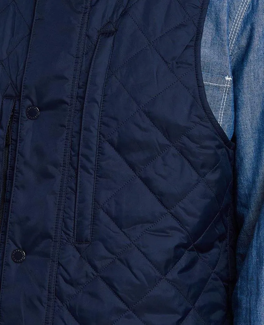 Barbour X Engineered Garments Field Vest Navy