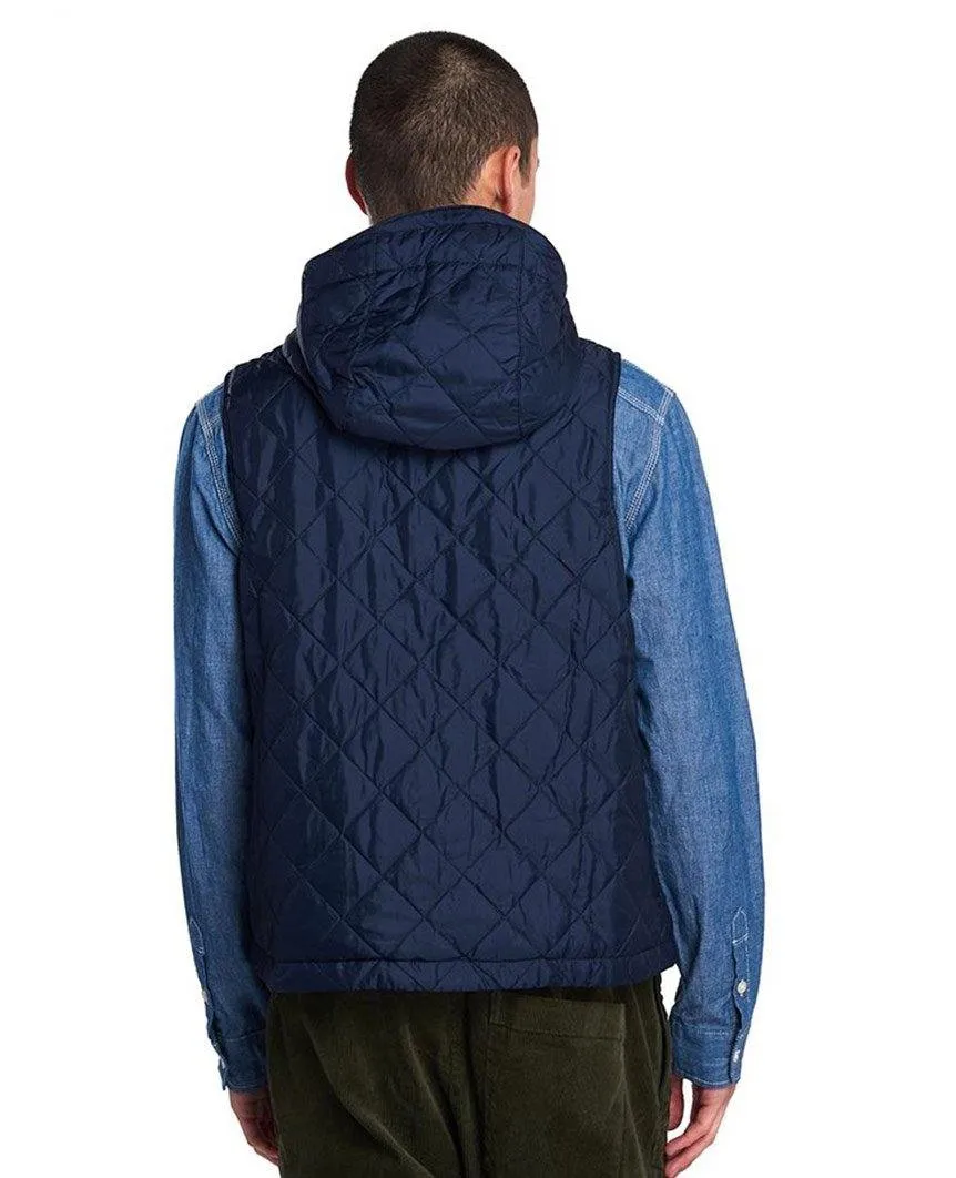 Barbour X Engineered Garments Field Vest Navy