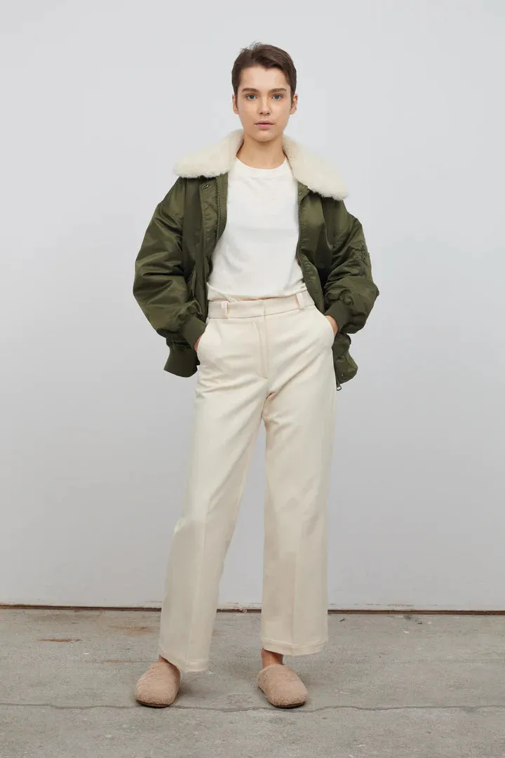 Belle Bomber ~ Khaki