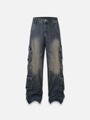 Cargo Pocket Jeans