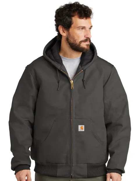 Carhartt ® Quilted-Flannel-Lined Duck Active Jac