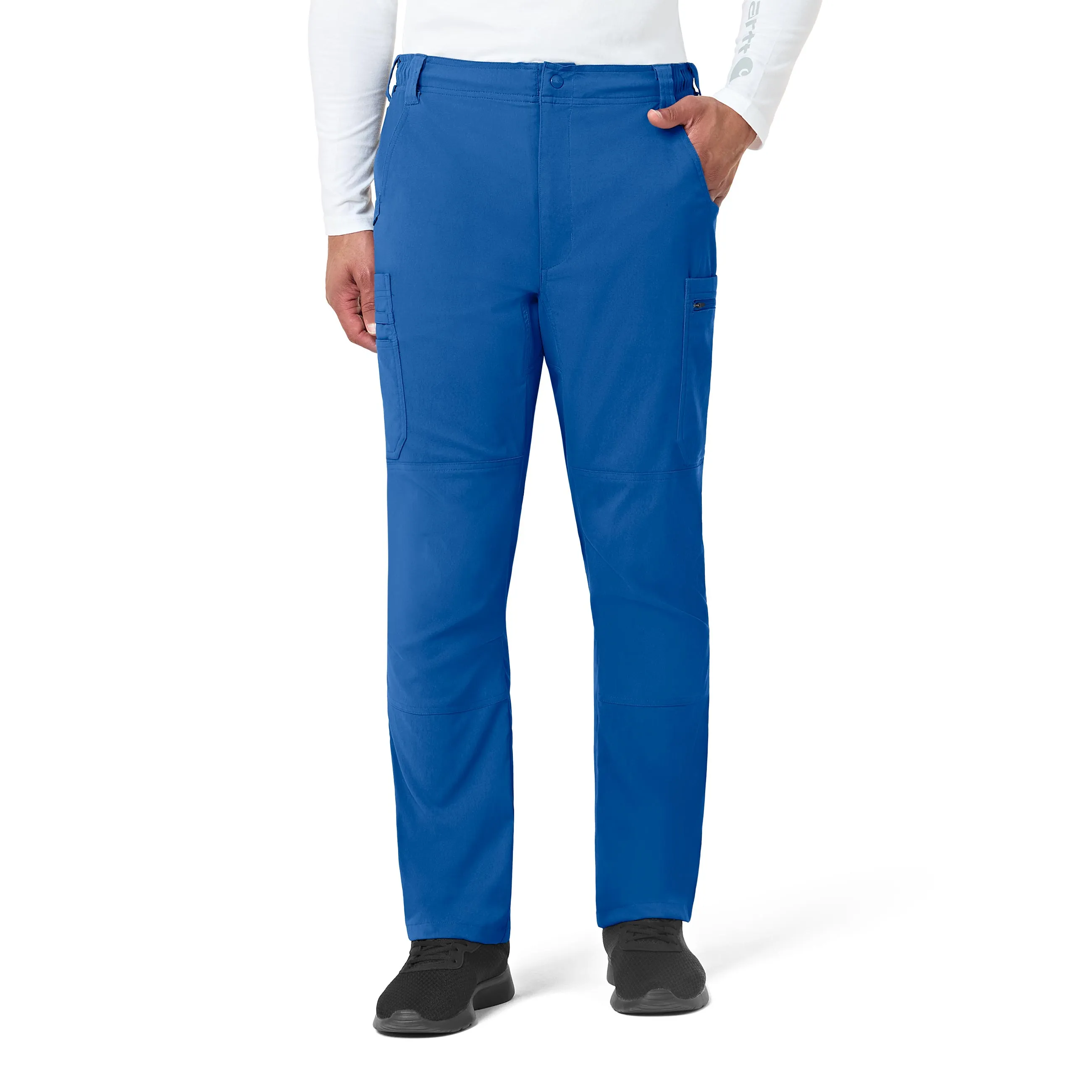 Carhartt Rugged Flex Peak Men's Straight Leg Cargo Scrub Pant - Royal