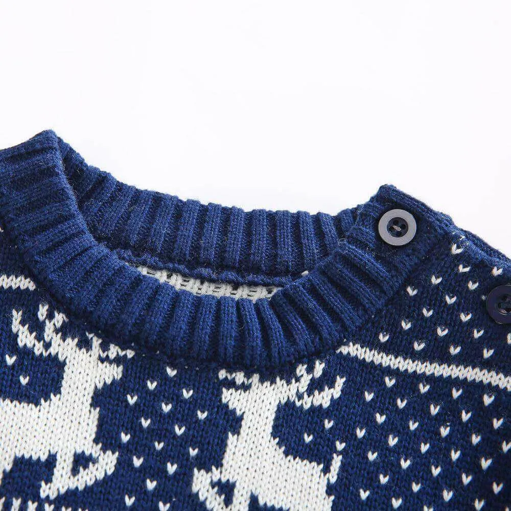 Christmas Boys Girls Sweater Autumn Winter Children Sweaters Clothing