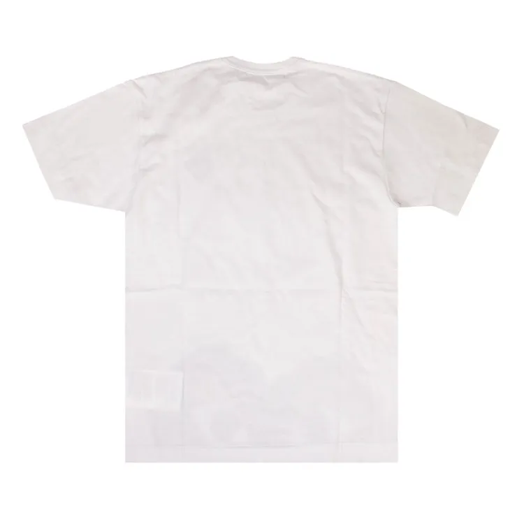 Comme des Garçons PLAY Camo Half Heart T-Shirt 'White', white