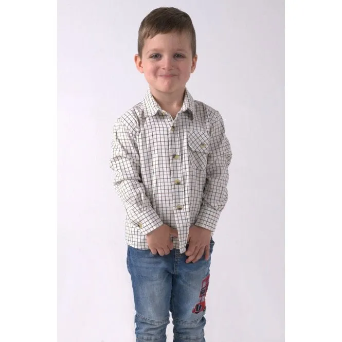 Country Classics Kids Long Sleeve Check Shirt - Tattersall