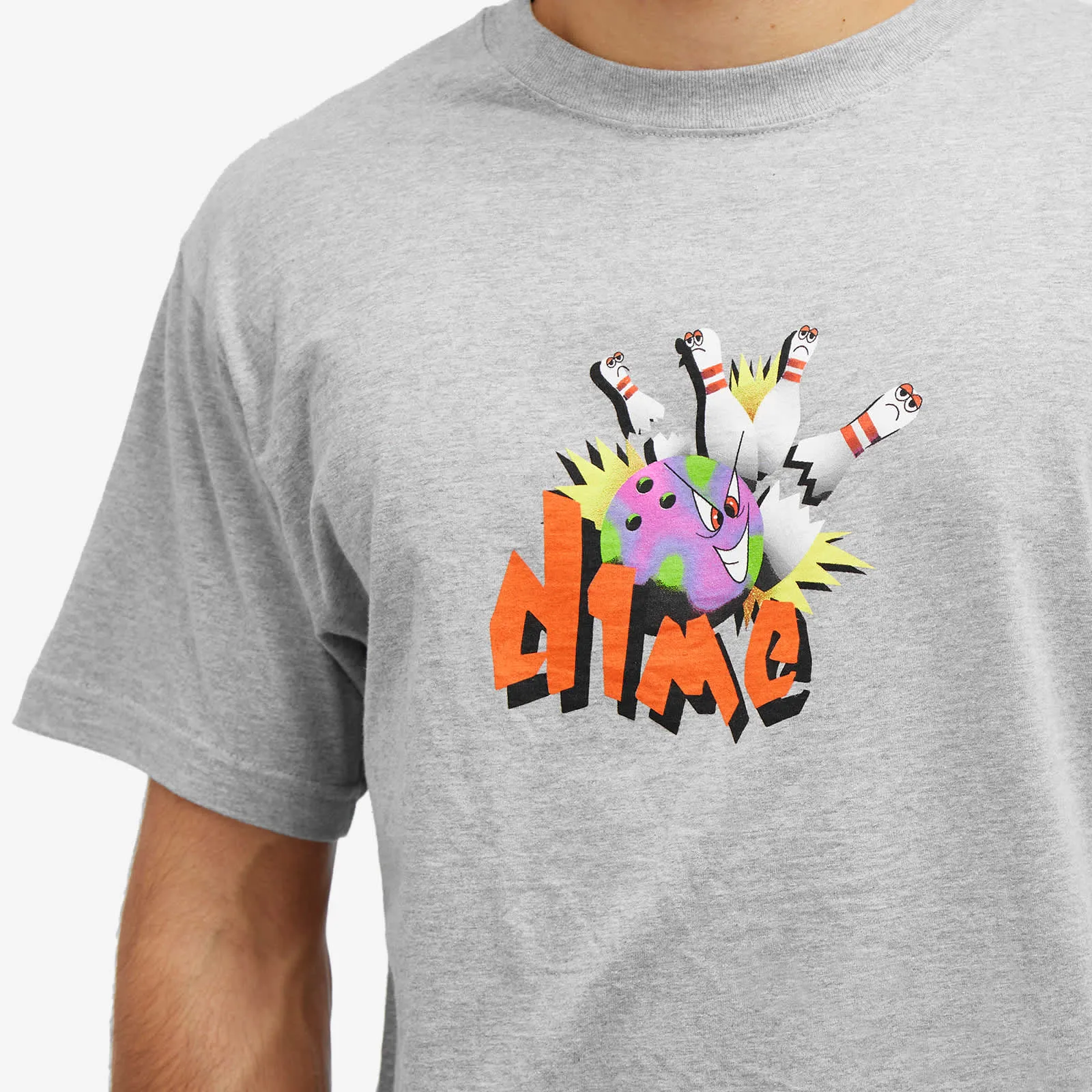 Dime Strike T-Shirt, Heather Gray