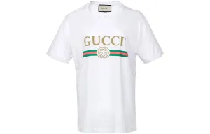 Gucci Logo Washed T-Shirt White