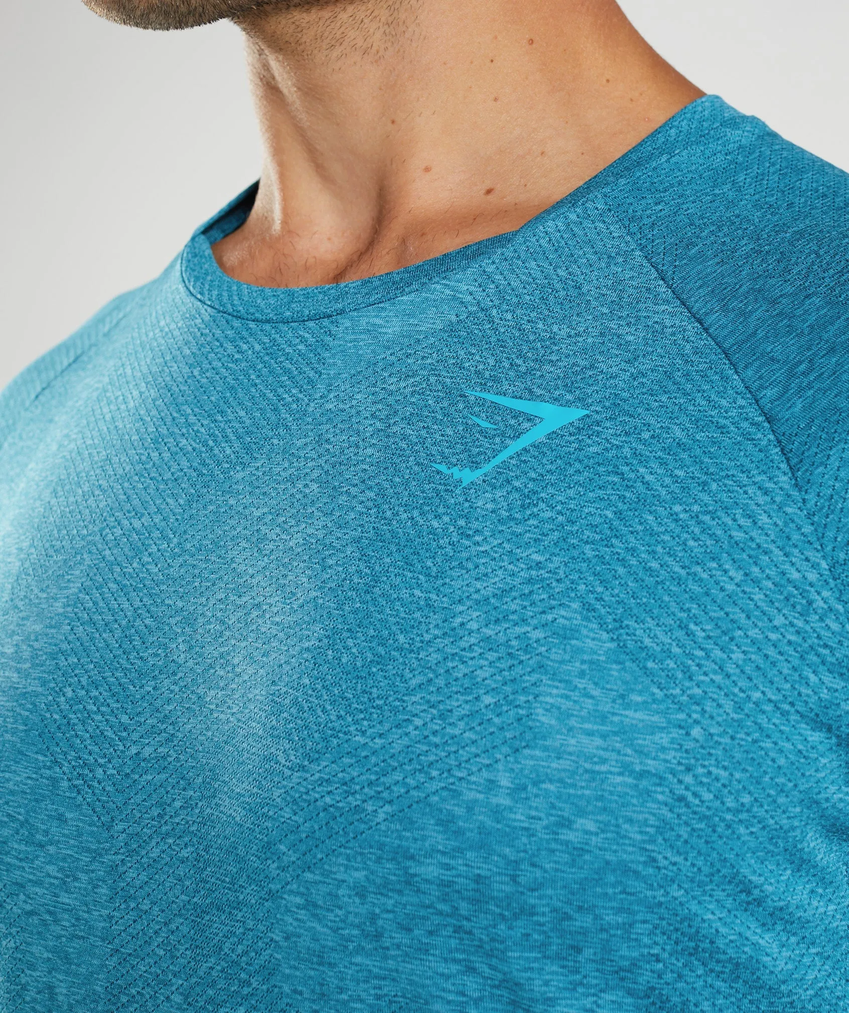 Gymshark Apex T-Shirt - Atlantic Blue/Shark Blue