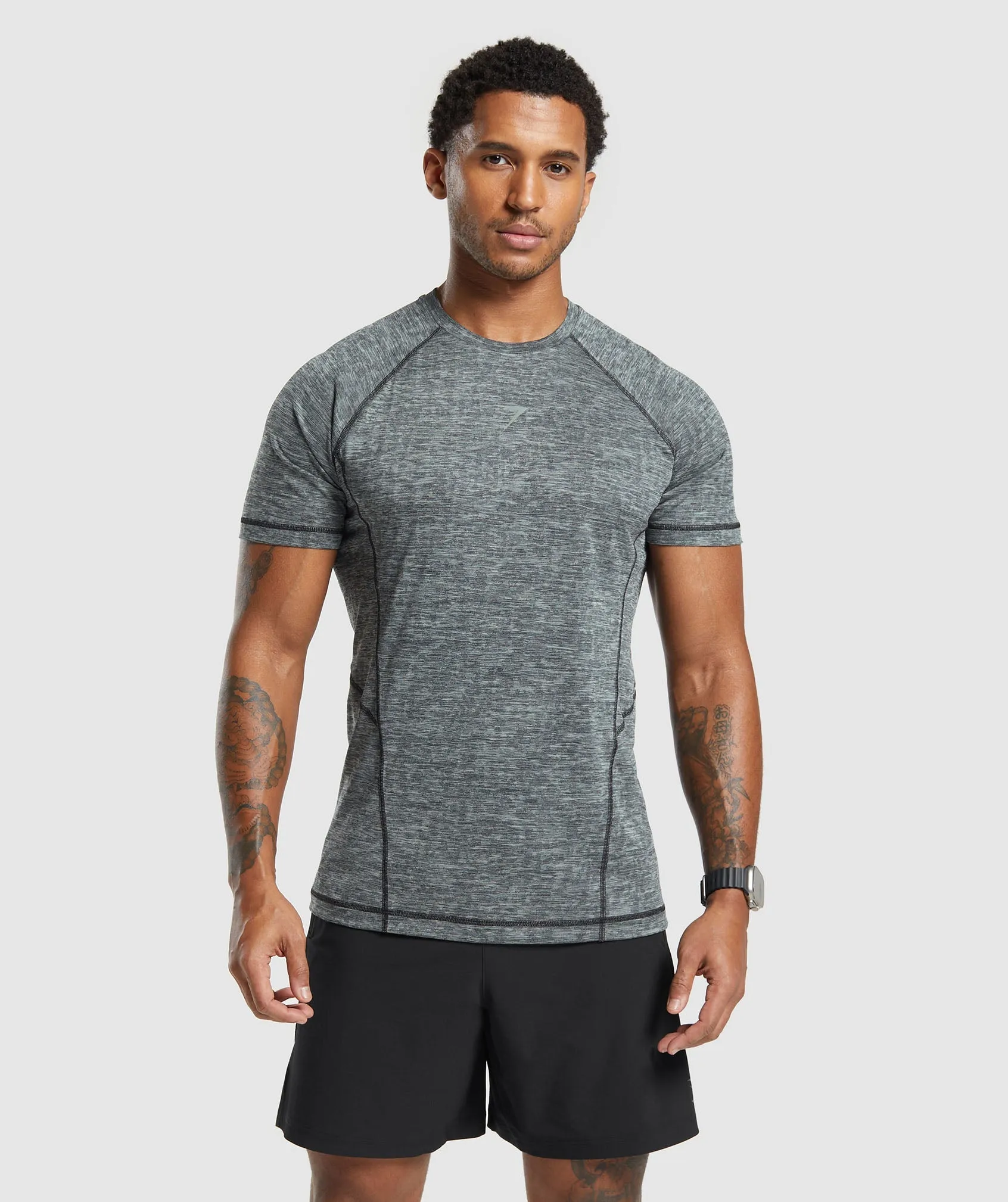 Gymshark Apex T-Shirt - Unit Green/Black