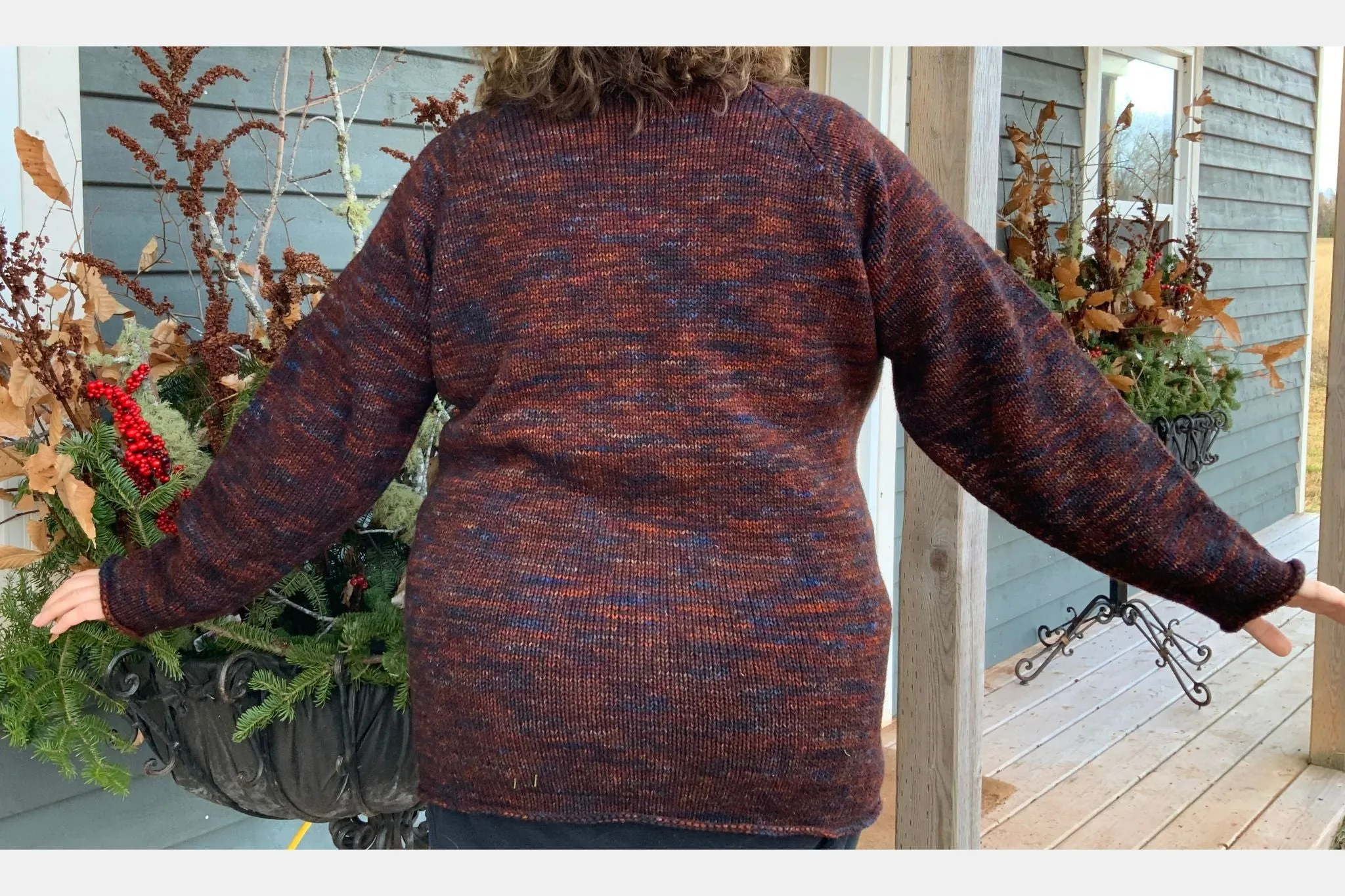 Hand Made Sweater Bramble L-XL