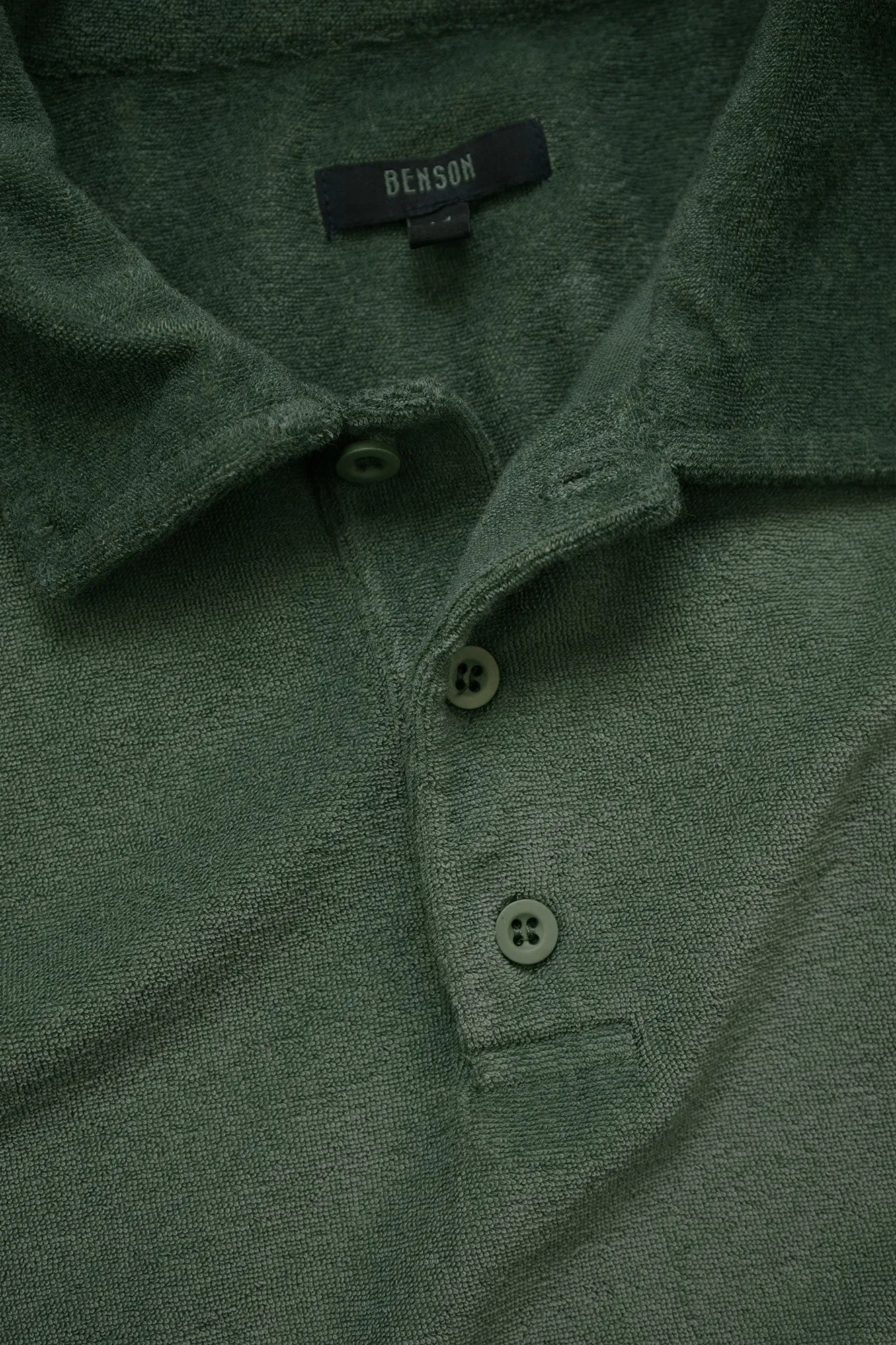 Hanlan Northern Green Terry Polo