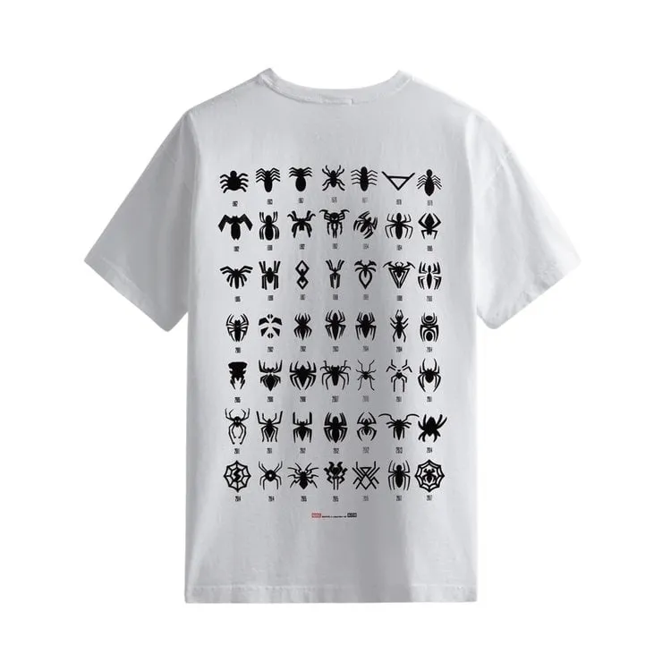 Kith For Spider-Man Timeline Tee 'White', White