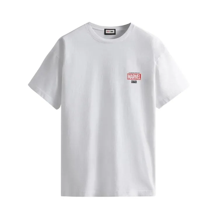 Kith For Spider-Man Timeline Tee 'White', White