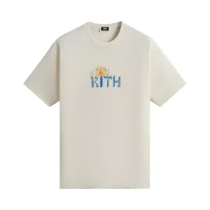 Kith Treats Hanukkah Shamash 'Sandrift' T-Shirt, Cream