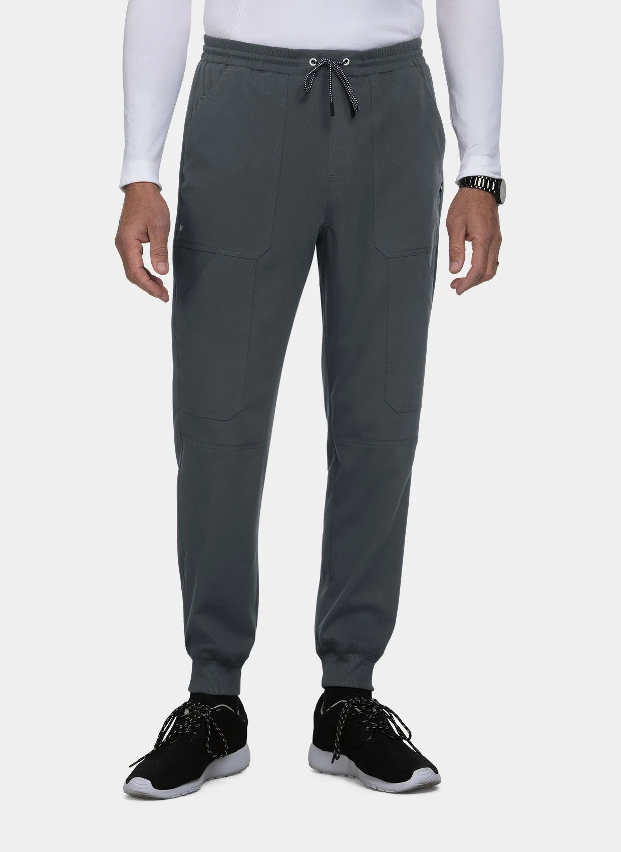 Koi Next Gen Day To Night Scrub Joggers - Charcoal