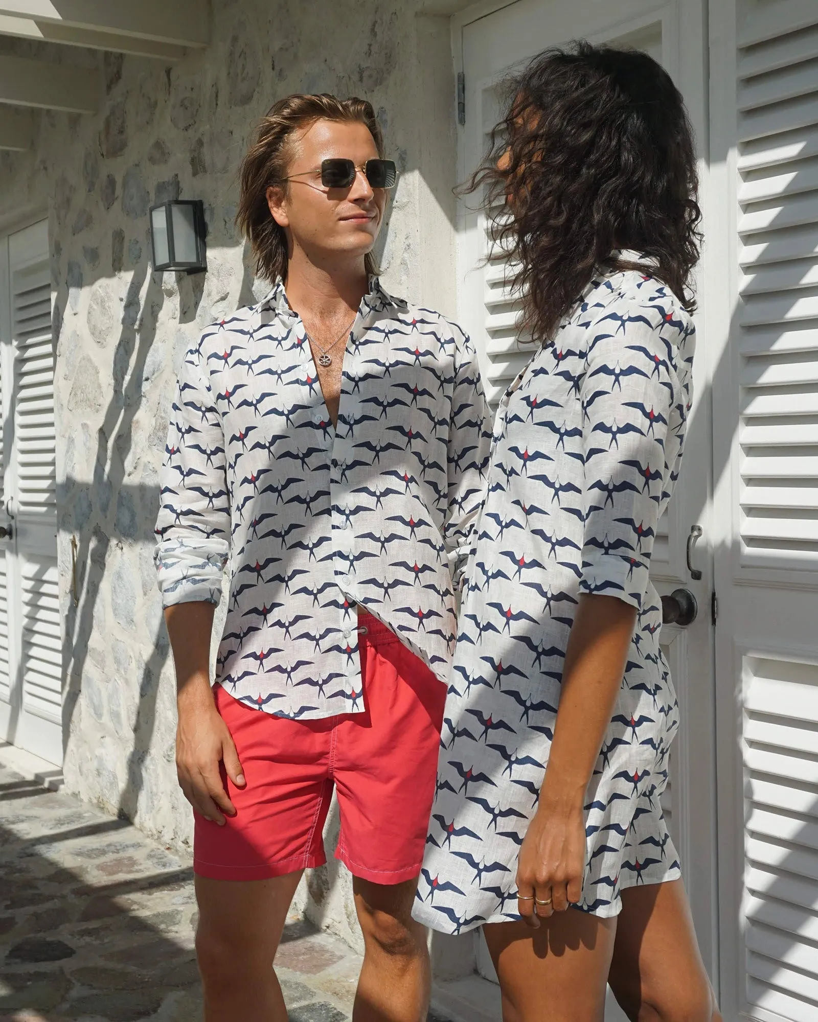 Linen Shirt FRIGATE BIRD