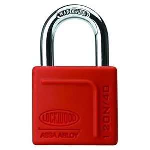 Lockwood 120N Brass 40mm Padlock 25mm Shackle 4DP