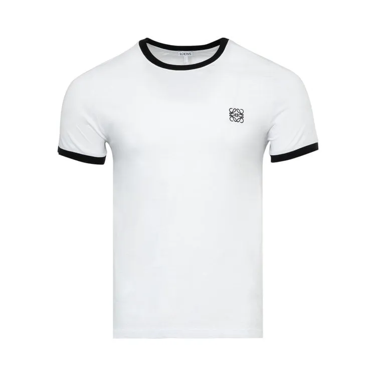 Loewe Slim Fit 'White/Black' T-shirt, white