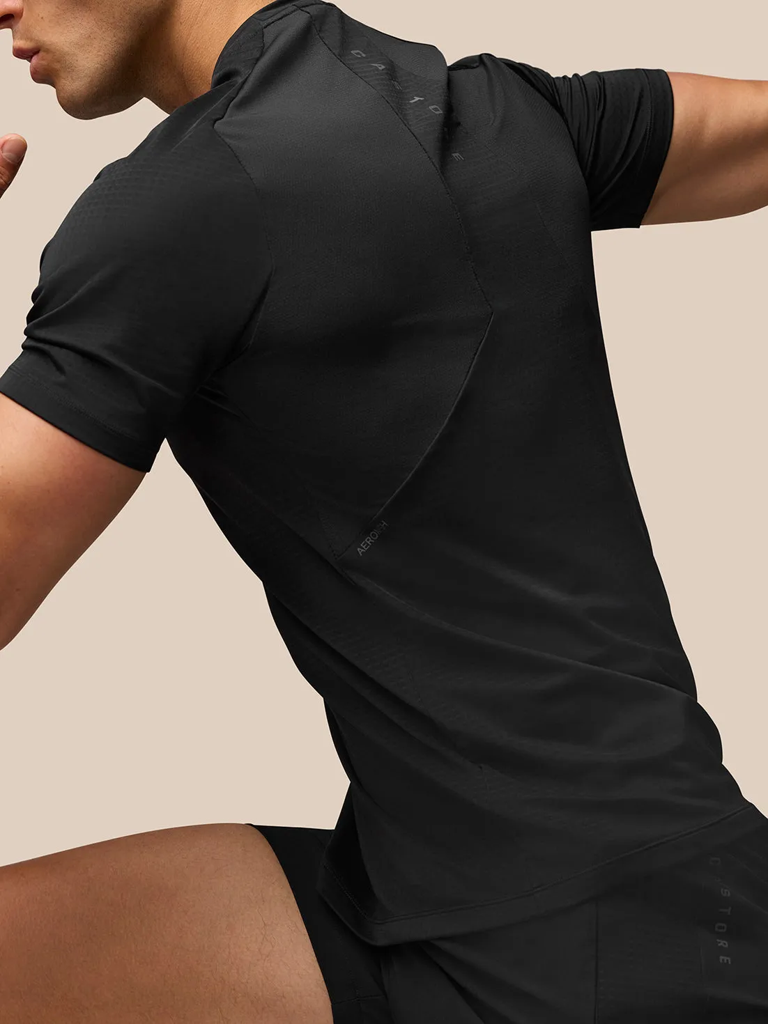 Men's Apex Aeromesh T-Shirt - Black