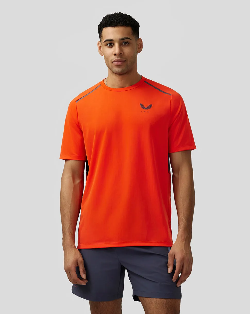 Men's Apex Aeromesh T-Shirt - Orange