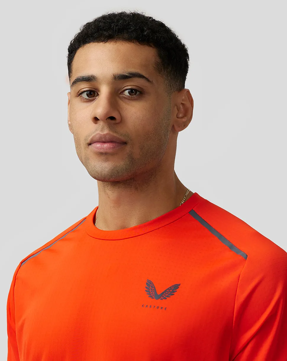 Men's Apex Aeromesh T-Shirt - Orange