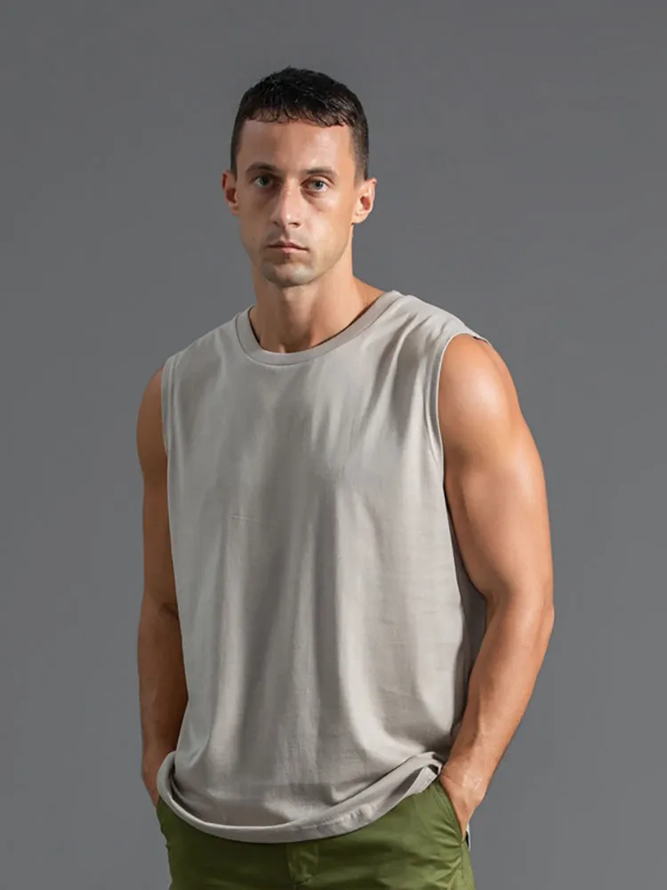 Men'S Sleeveless Bottoming Tank Vests