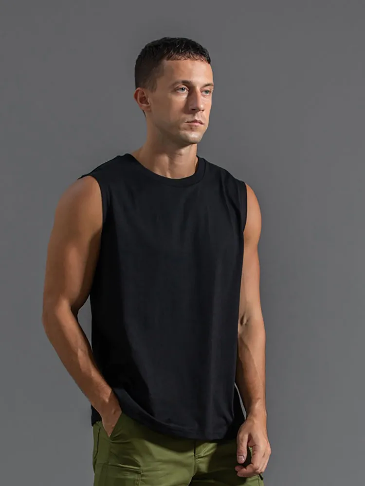 Men'S Sleeveless Bottoming Tank Vests