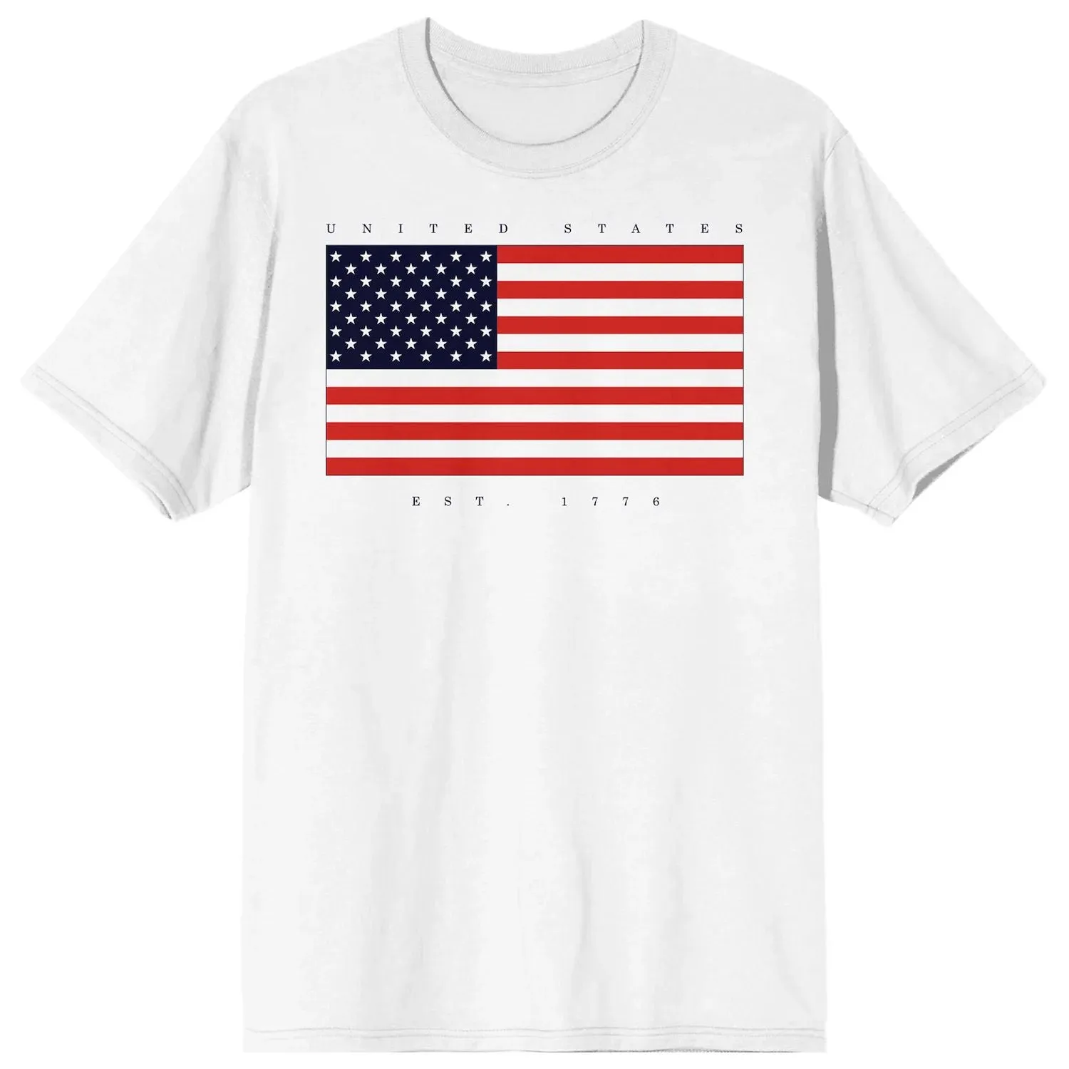 Men's T-shirt Americana United States Est 1776 Licensed Character