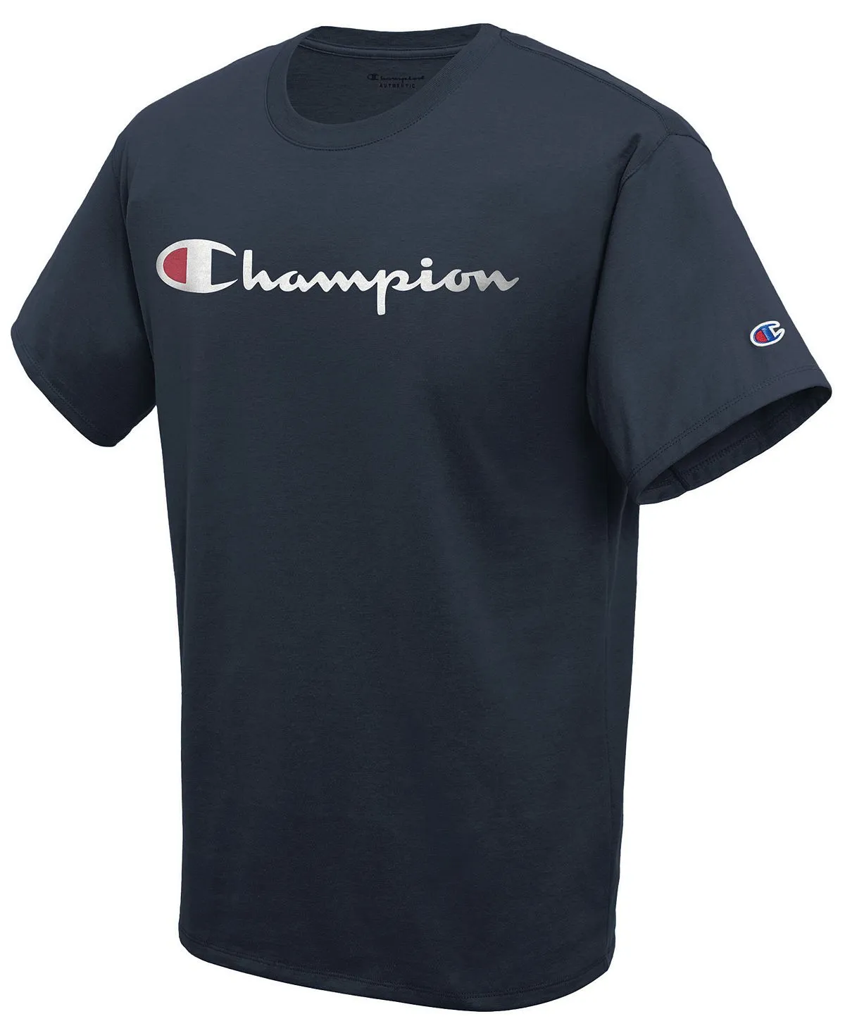 Men's T-shirt with Champion lettering and logo