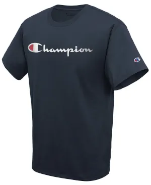 Men's T-shirt with Champion lettering and logo