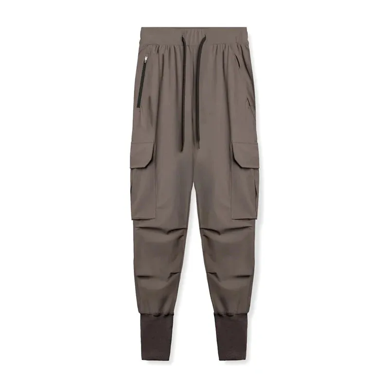 Men's Thin Loose Quick-Drying Elastic Leggings Cargo Pants