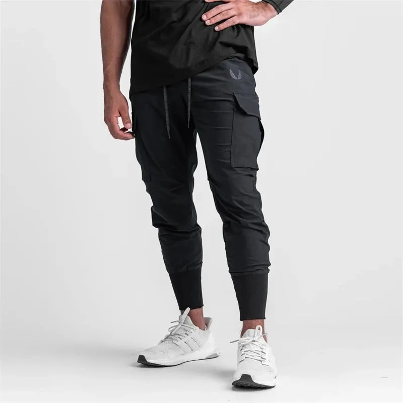 Men's Thin Loose Quick-Drying Elastic Leggings Cargo Pants