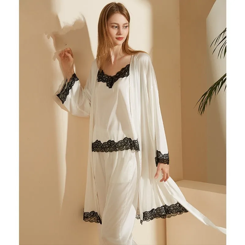 Nightgown suspender trousers lace nightgown