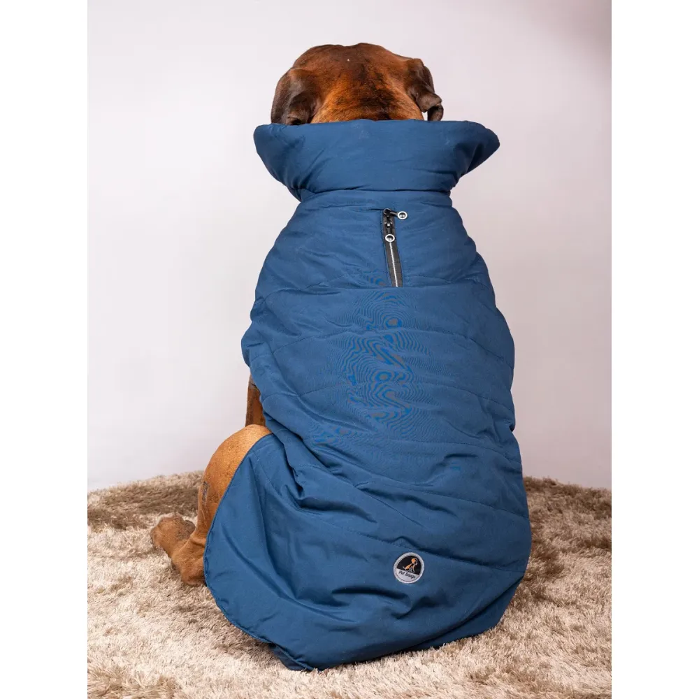 Petsnugs Water Resistant Jackets for Dogs and Cats (Blue)