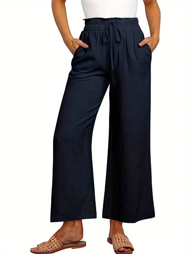 Rory - Comfortable Women's Linen Pants