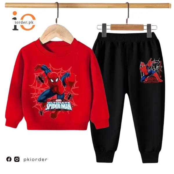 Spiderman Kids Sweatshirt & Pant