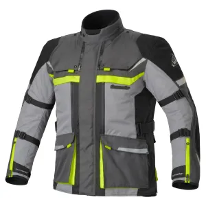 Tourmaster Mariner Waterproof Jacket - Grey/Hi-Viz