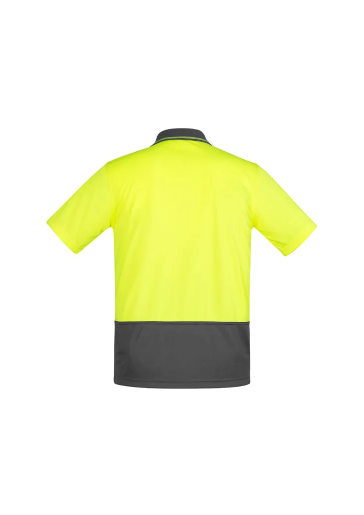 ZH415 Syzmik Mens Comfort Back Fluro Polo Shirts